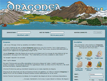 Tablet Screenshot of dragonea.com